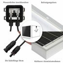 Bild 4 von FCH Solaranlage »50/100/120W Aluminiumrahmen Solarmodul mit 30A 12/24V Solar Laderegler«, 18 V, für Boot, Wohnmobile, Anhänger, Haus, etc..