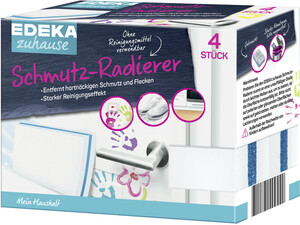 EDEKA Schmutz-Radierer 4 Stück