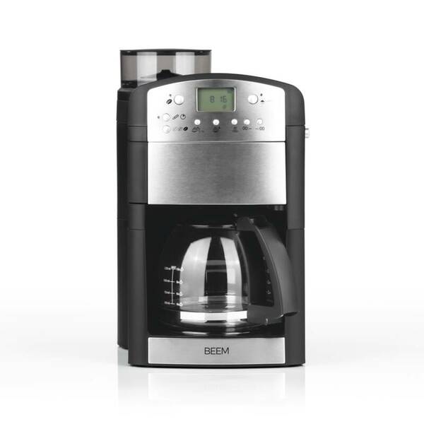 Bild 1 von Kaffeemaschine mit Mahlwerk Fresh-Aroma-Perfect Edelstahl, 1,25 l Glaskanne, 1000 W