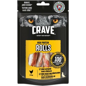 CRAVE High Protein Rolls 8 x 50g Huhn