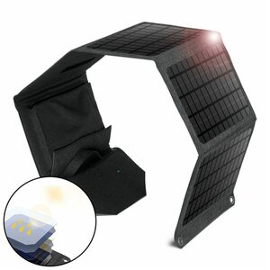 HOBÙBÙME Solarabsorber »18W24W Schnelllade-Solarkollektor tragbare Falttasche«