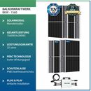 Bild 2 von EPP.Solar Solaranlage »1560W Balkonkraftwerk Solaranlage mit Hoymiles HM-1500 wechselrichter«