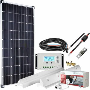 offgridtec Solaranlage »mPremium-XL 150W/12V«, 150 W, Monokristallin, (Set), Wohnmobil Solaranlage