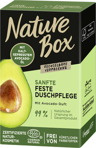 Nature Box Sanfte Feste Duschpflege mit Avocadoduft 100G