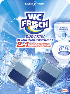 WC Frisch Duo-Aktiv Reinigungswürfel 100G