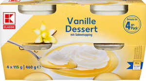 K-CLASSIC Vanille- oder Schoko-Dessert