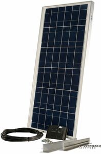 Sunset Solarmodul »Caravan-Set 60 Watt, 12 V«, 60 W, Polykristallin, (Set), für Reisemobile und Fahrzeugdächer