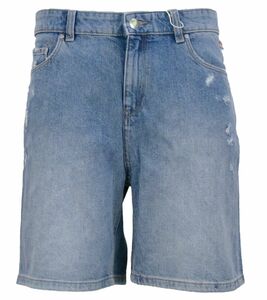 Esprit Bermudas modische Damen Jeans-Shorts im Five-Pocket-Style und Washed Out Blau