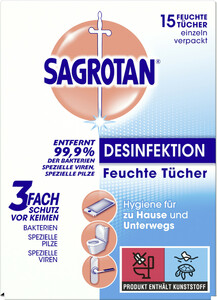 Sagrotan Desinfektions-Tücher 15ST