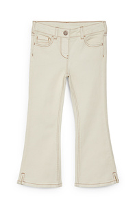 C&A Flared Jeans, Weiß, Größe: 110