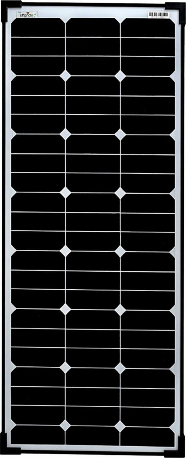 Bild 1 von offgridtec Solarmodul »SPR-Ultra-80 80W SLIM 12V High-End Solarpanel«, 80 W, Monokristallin, extrem wiederstandsfähiges ESG-Glas