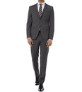Bild 1 von s.Oliver Black Label Cosimo Slim Schurwoll-Hose zeitlose Herren Anzug-Hose schlanke Größen Grau