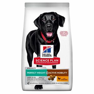 Hill's Science Plan Perfect Weight + Active Mobility Adult Large Breed mit Huhn 12kg
