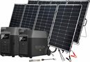 Bild 1 von Ecoflow Solaranlage »Delta Pro Powerstation mit 2 x 440W Offgridtec Solarmodul«, 440 W, Monokristallin, (Spar-Set), mit 3,6kWh Zusatzbatterie, Plug and play