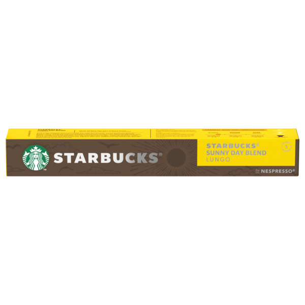 Bild 1 von Starbucks Sunny Day Blend Lungo by Nespresso 56g, 10 Kapseln