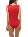 Bild 1 von bruno banani Body Blusen-Body moderner Damen Jersey-Body mit Raffung Rot