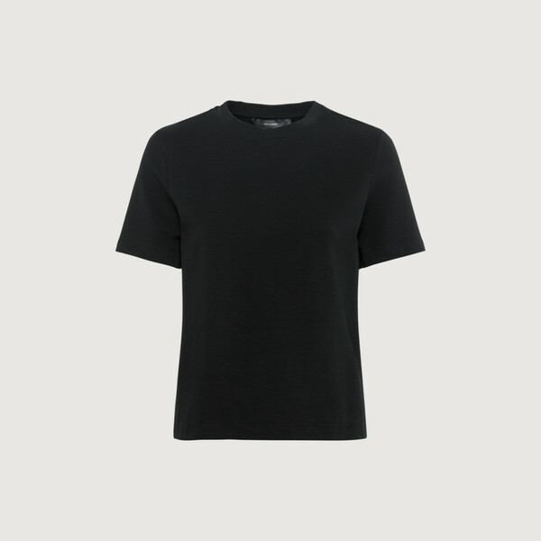 Bild 1 von Boxy-T-Shirt aus kompaktem Baumwolle-Interlock-Jersey