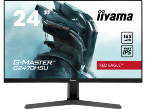 IIYAMA G-MASTER G2470HSU-B1 RED EAGLE ™ 24 Zoll Full-HD Gaming Monitor (0,8 ms Reaktionszeit, 165 Hz)