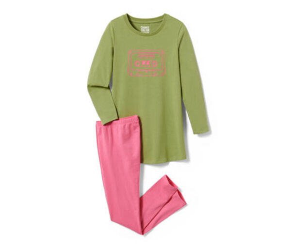 Bild 1 von Kinder-Pyjama, grün