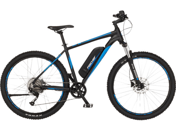 Bild 1 von FISCHER Montis 2.1 Mountainbike (Laufradgröße: 29 Zoll, Rahmenhöhe: 51 cm, Unisex-Rad, 422 Wh, Schwarz/Blau)