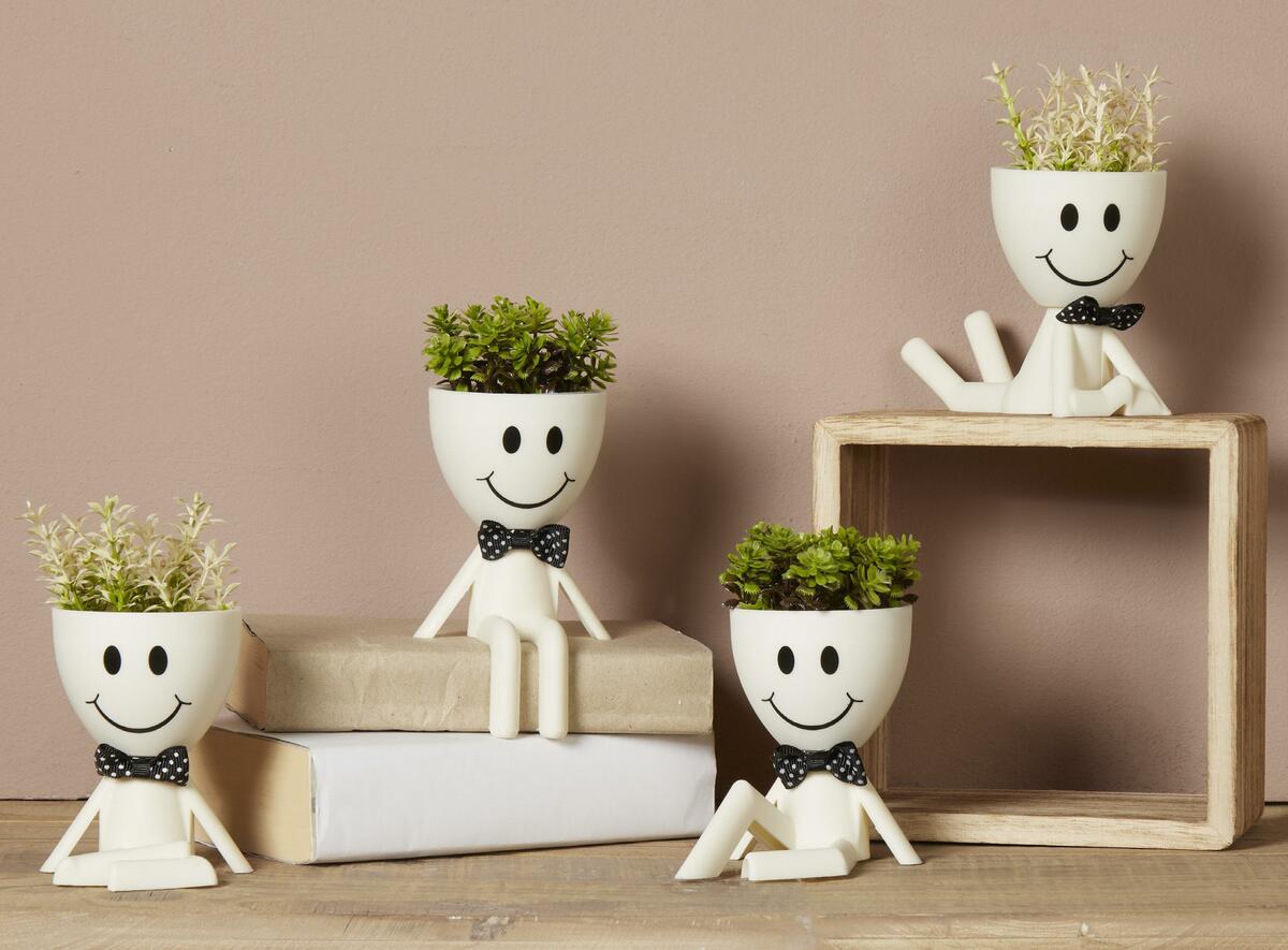 Bild 1 von Blumentopf  mit Beinen