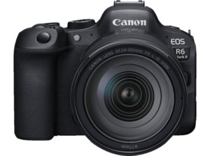 CANON EOS R6 Mark II Kit Spiegellose Systemkamera , 7,5 cm Display Touchscreen, WLAN