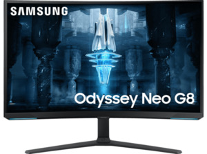 SAMSUNG Odyssey Neo G8 (S32BG850NU) 32 Zoll QLED 4K Gaming Monitor (1 ms Reaktionszeit, 240 Hz)
