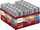 Bild 1 von PHILIPS Batterie-Set Powerlife Alkalin Mignon Type AA/Mikro-Type AAA , 1.5 Volt
