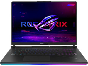 ASUS ROG Strix SCAR 18, Gaming Notebook mit 18 Zoll Display, Intel® Core™ i9 Prozessor, 64 GB RAM, 1 TB SSD, NVIDIA GeForce RTX 4090, Black