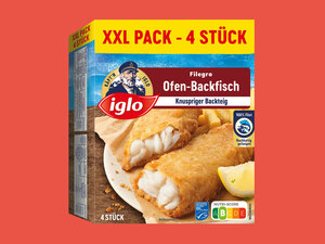 Iglo Filegro Ofen-Backfisch XXL