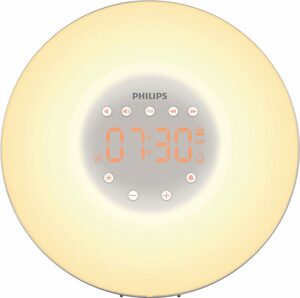 Philips Tageslichtwecker »Wake-up Light HF3506« mit 2 natürlichen Wecktönen, UKW-Radio und 10 Lichteinstellungen