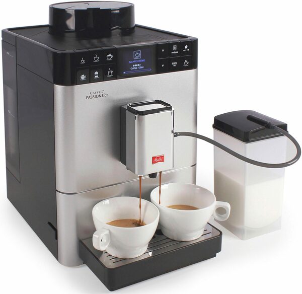 Bild 1 von Melitta Kaffeevollautomat Passione® One Touch F53/1-101, silber, One Touch Funktion, tassengenau frisch gemahlene Bohnen