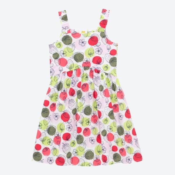 Bild 1 von Mädchen-Kleid mit Erdbeer-Muster