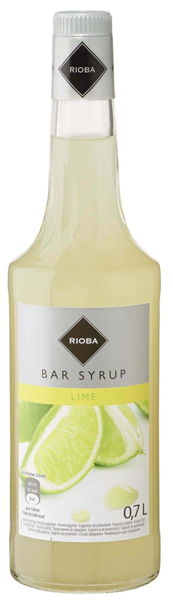Bild 1 von RIOBA Limetten Syrup (700 ml)