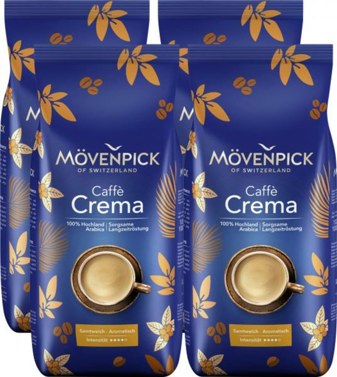 Bild 1 von Mövenpick Caffè Crema 100% Arabica Ganze Bohnen