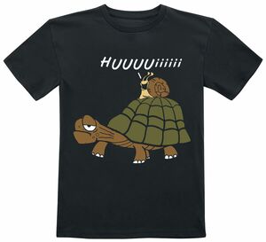 Tierisch Kids - Huuuuiiiiii T-Shirt schwarz