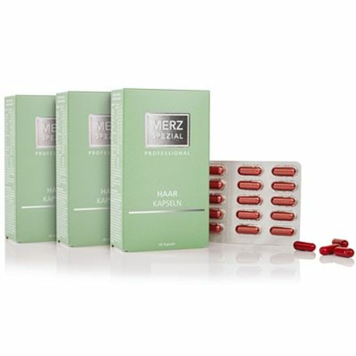 Bild 1 von MERZ SPEZIAL Professional Haar-Kapseln 3x 60 Stück für 3 Monate