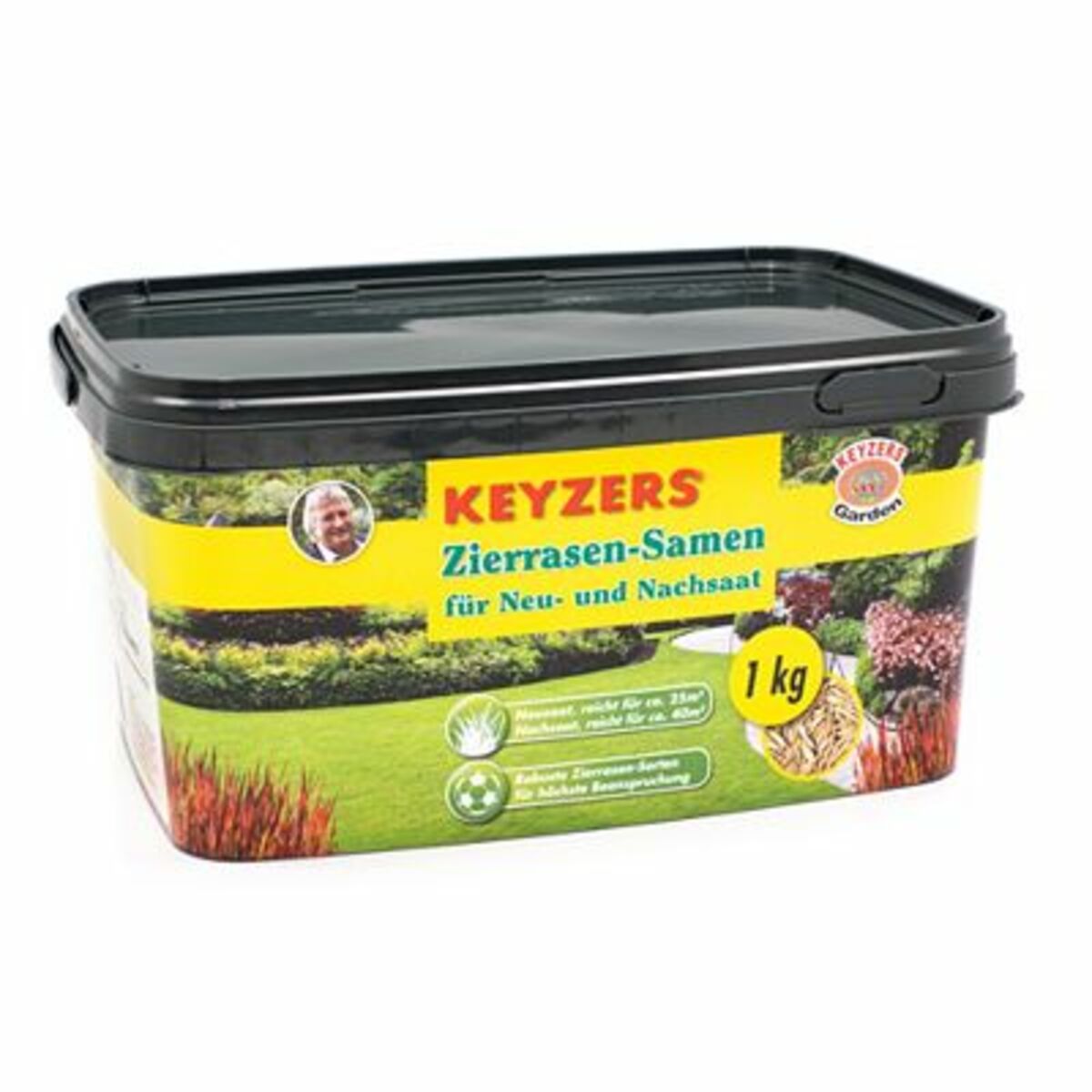 Bild 1 von KEYZERS® Zierrasensamen für Neu- & Nachsaat 1.000g