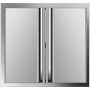 Bild 1 von Bbq Türen Zweiseitige Türen 61x61cm Outdoor-küche Magnetisches Schließsystem