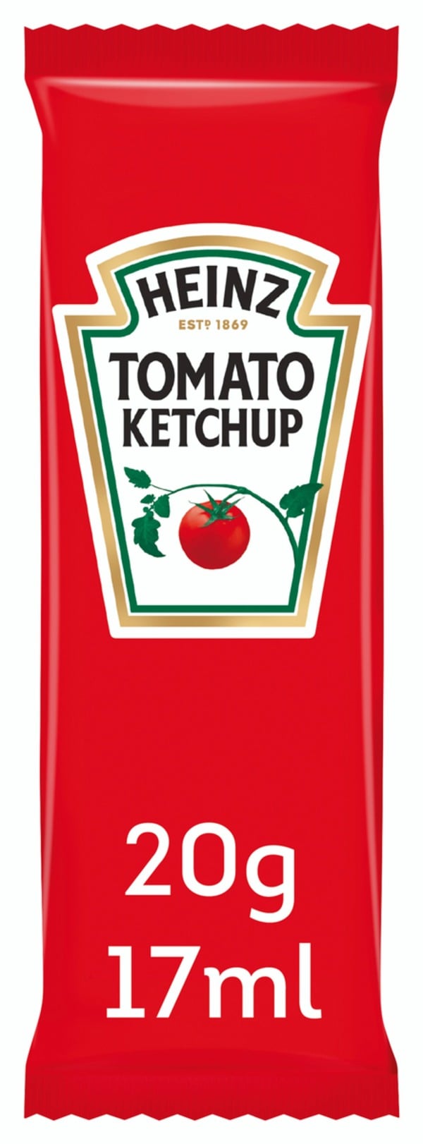 Bild 1 von Heinz Tomato Ketchup 100 Portionen x 17ml (1,7 l)