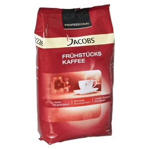 Jacobs Professional Gemahlener Kaffee Frühstückskaffee (1kg)