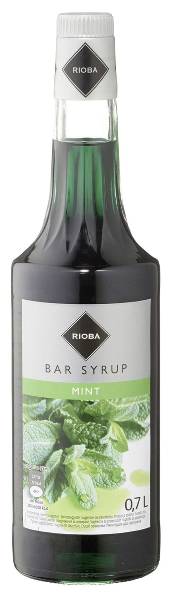 Bild 1 von RIOBA Minz Syrup (700 ml)