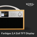 Bild 4 von Xoro DAB 250 IR Stereo Internet DAB+/FM Radio