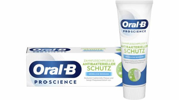 Bild 1 von Oral-B Zahnpasta PRO-SCIENCE Antibakterieller Schutz & Zahnfleischpflege