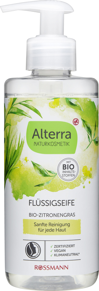 Bild 1 von Alterra NATURKOSMETIK Flüssigseife Bio-Zitronengras