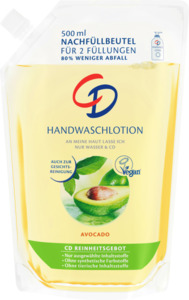 CD Waschlotion Avocado Nachfüllbeutel 5.98 EUR/1 l