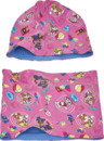 Bild 1 von IDEENWELT Paw Patrol Kinder-Mütze/Loopschal-Set pink