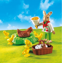 Bild 2 von Playmobil Osterhäschen mit Huhn & Kükenschar