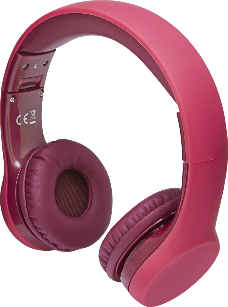 Bild 3 von IDEENWELT Kinder-Kopfhörer Dunkelrosa/Beere
