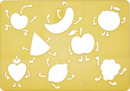 Bild 2 von IDEENWELT 6er Set Schablonen Buchstaben, Bauernhof und Meerestiere